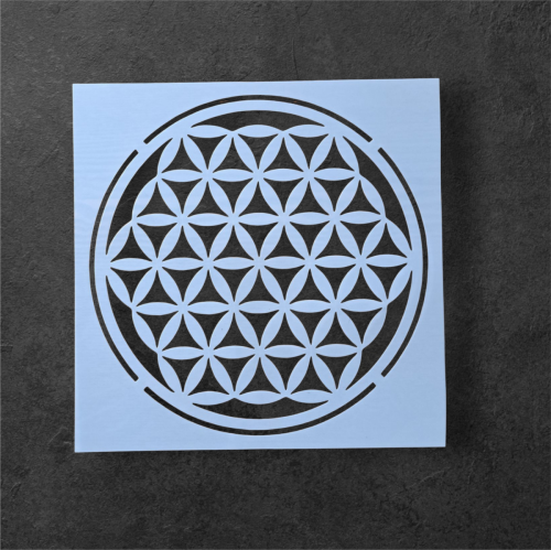 Trafarets - "Dzīvības zieds" (Flower of Life)