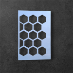 Trafarets ar šūnu rakstu