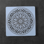 Trafarets "Mandalas ziedēšana"