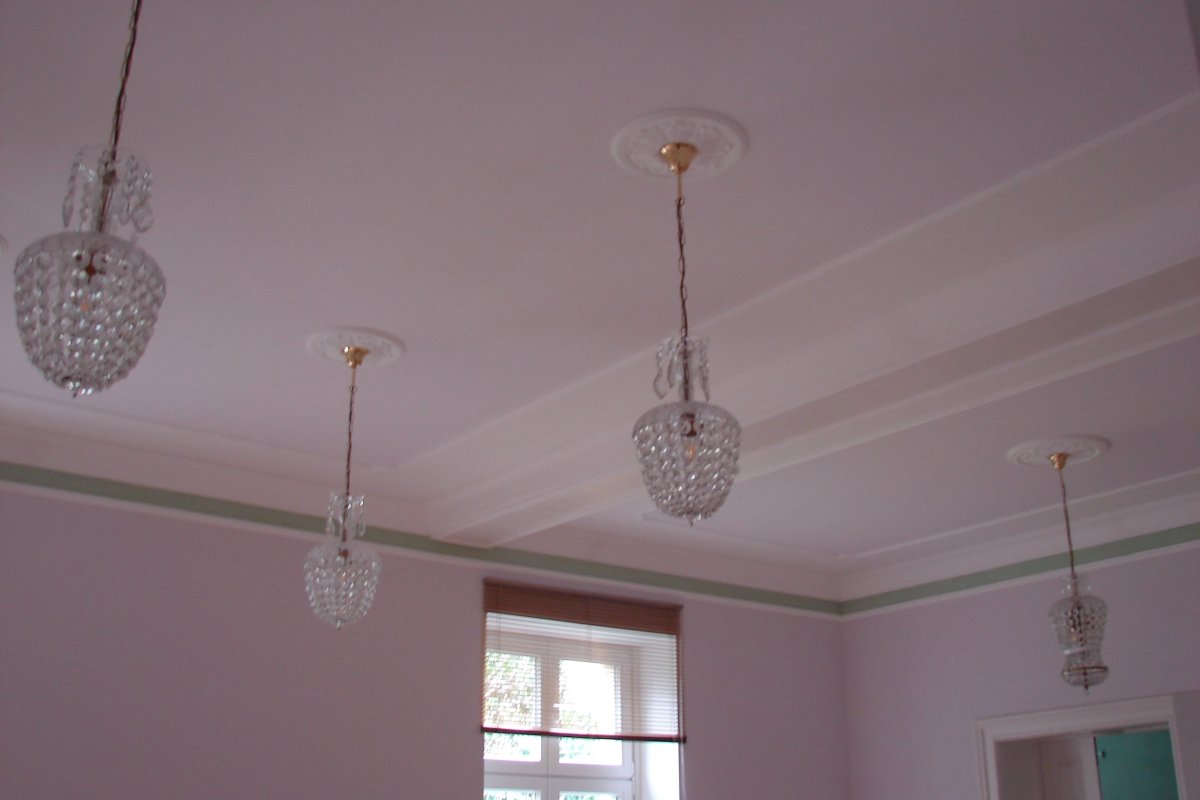 Finished classic ceilings