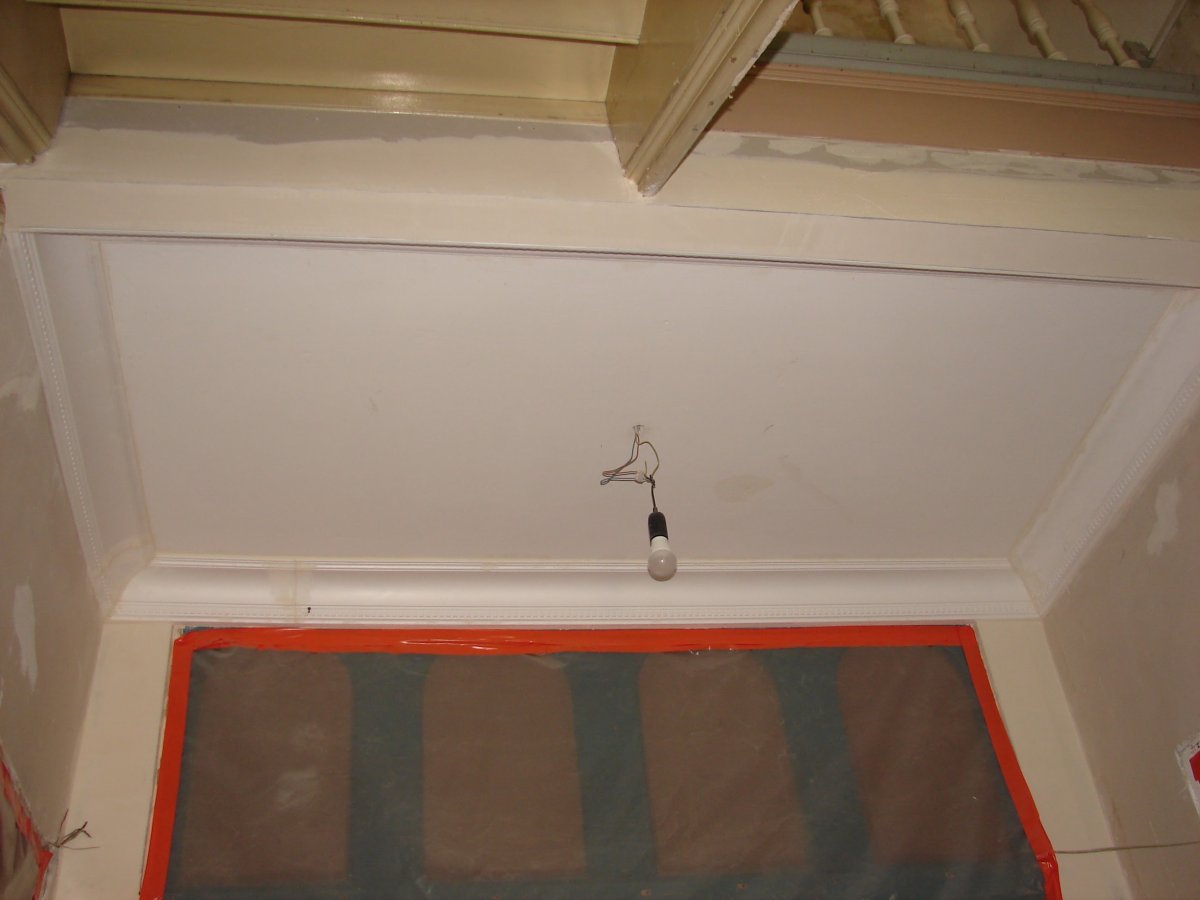 Finished staircase section